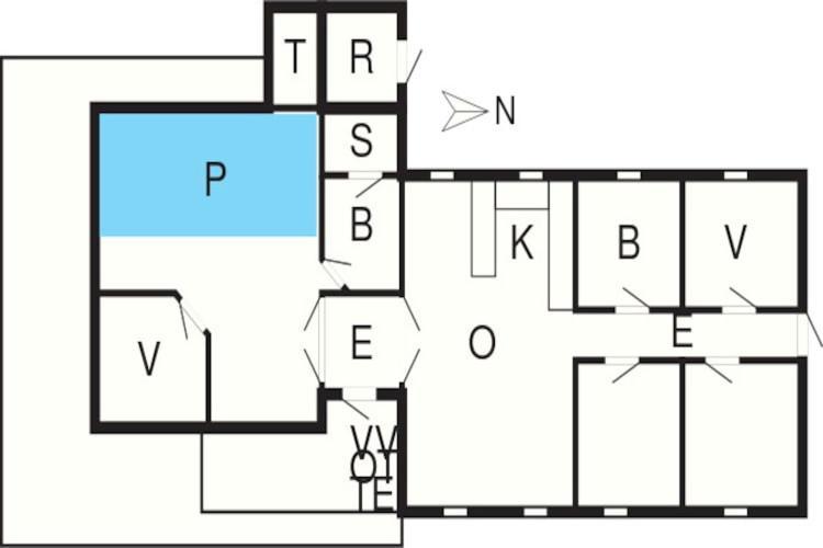 9 Person Holiday Home In Juelsminde Sonderby  Eksteriør bilde